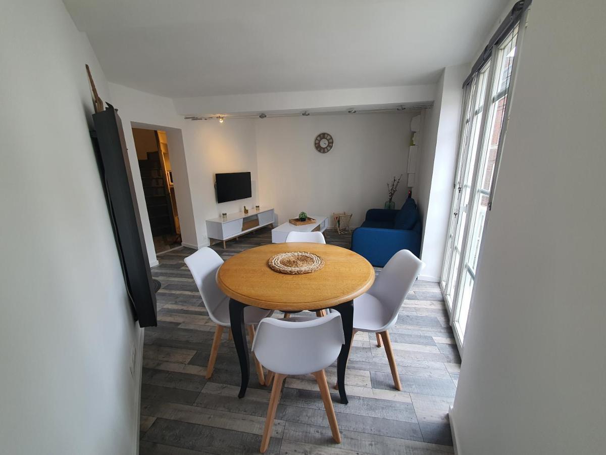 Appartement Meuble, Bord De Seine Duclair Kültér fotó