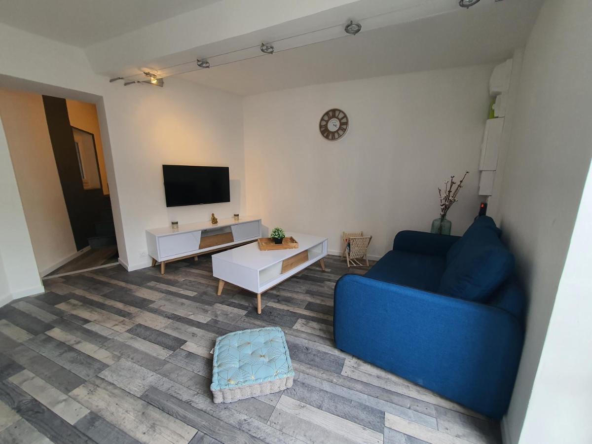 Appartement Meuble, Bord De Seine Duclair Kültér fotó